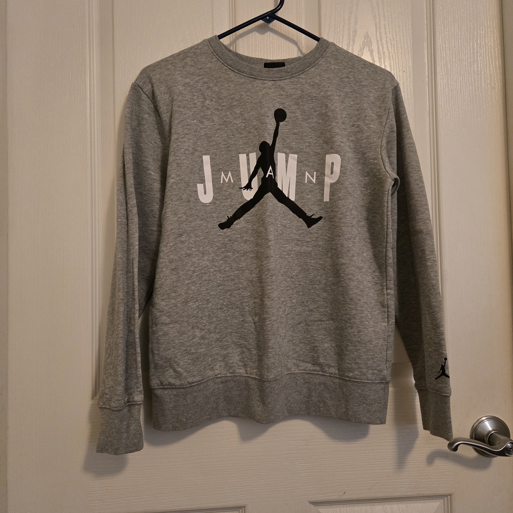 Gray Jumpman Boy's Sweater
